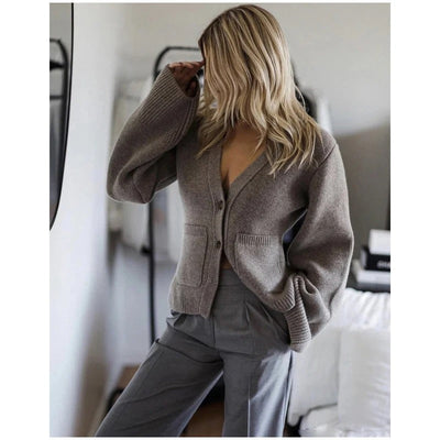 Elma | Gestrickte Strickjacke