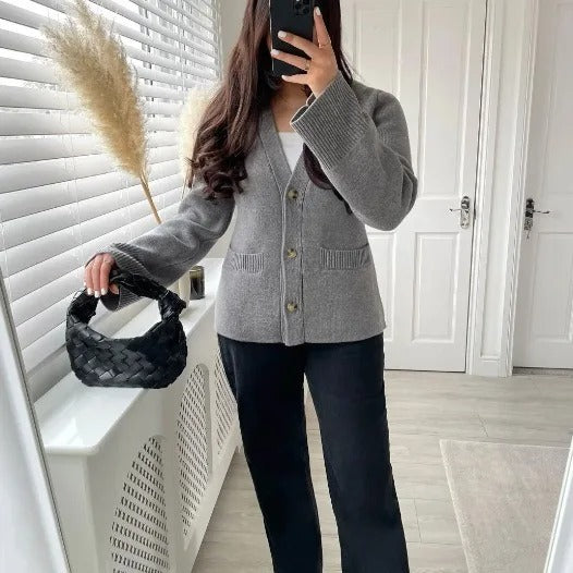 Elma | Gestrickte Strickjacke