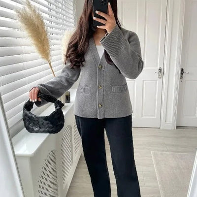 Elma | Gestrickte Strickjacke