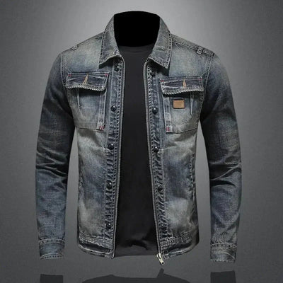 Oskar™ |Retro Denimjacke - zeitlos und stilvoll