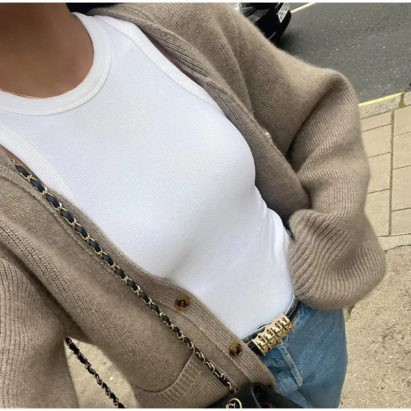 Elma | Gestrickte Strickjacke